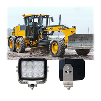 5 pouces 60W LED lumière de travail Triple faisceau 12V 24V lampe de travail épaissie pour camion lourd d'excavatrice