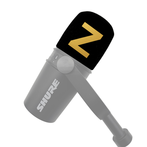 Cubiertas <span class=keywords><strong>de</strong></span> espuma para micrófono con logotipo personalizado y anillo <span class=keywords><strong>de</strong></span> retención para <span class=keywords><strong>Shure</strong></span> MV7 MV7X MV7i MV7 + Pop Filter RK345, accesorio para parabrisas - Product Image 3