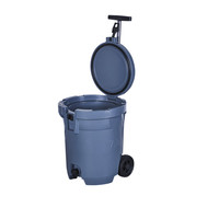 Carafe à eau rétractable en plastique de 30l, seau à glace pour bière, boîte de refroidissement pour boissons