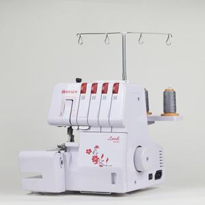 Machine à coudre multifonctionnelle domestique MYSEW M343D 1200 Sti/min, surjeteuse à quatre fils, robuste, avec accessoires - Product Image 1
