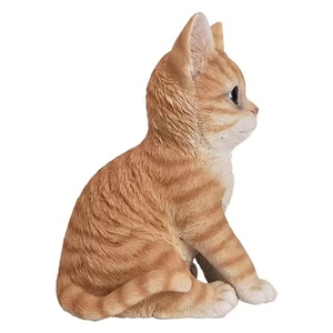 Sculpture réaliste Mama Vivid Arts <span class=keywords><strong>chat</strong></span> assis chatons Figurine mignon personnalisé <span class=keywords><strong>résine</strong></span> <span class=keywords><strong>chat</strong></span> Figurine <span class=keywords><strong>pour</strong></span> ornements extérieurs - Product Image 5