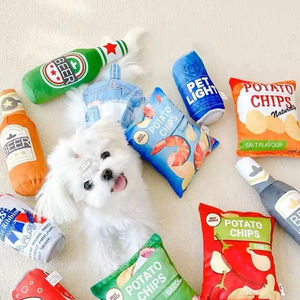 צעצועים ללעוס כלב סחוט מותאם אישית-צ 'יפס קטיפה עמיד לעיסה אגרסיבי - Product Image 3