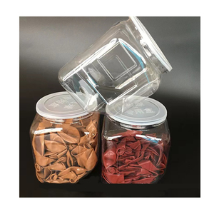 Vendere a caldo in lattice con mongolfiera speciale trasparente in plastica contenitore a palloncino a forma irregolare per palloncino in lattice colorato - Product Image 1