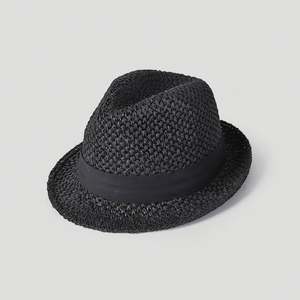 2025 New Arrival Summer Retro Paper <b>Straw</b> Fedora <b>Hat</b> Casual Holiday Travel Hand Crochet <b>Straw</b> <b>Hat</b> for Women <b>Men</b> - Product Image 6