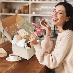 Je pense à toi <span class=keywords><strong>après</strong></span> la chirurgie Cadeaux pour <span class=keywords><strong>les</strong></span> femmes Amis malades maman soeur personnalisé vente en gros Get Well Soon Paniers cadeaux pour <span class=keywords><strong>les</strong></span> femmes - Product Image 6