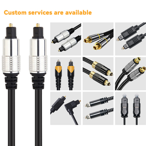 Venta al por mayor macho a macho 1M 2M 3M 5M Cable de audio óptico digital Toslink Cable para cine en casa barra de sonido TV PS4 - Product Image 6