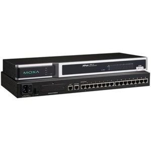 Servidor Terminal Moxa NPort 6650-16-T, 16 Puertos Seriales, Módulo de Comunicación Ethernet - Product Image 1