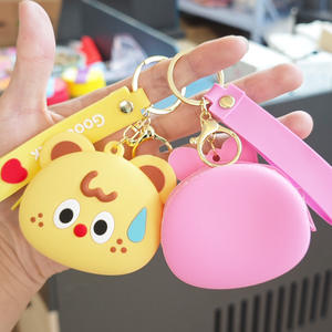 Monedero de Silicona con Diseño de Dibujos Animados para Niños, Llavero, Colgante, con Cremallera, Portátil, Mini, Bonito, Bolsa de Almacenamiento para Auriculares, Regalo - Product Image 2