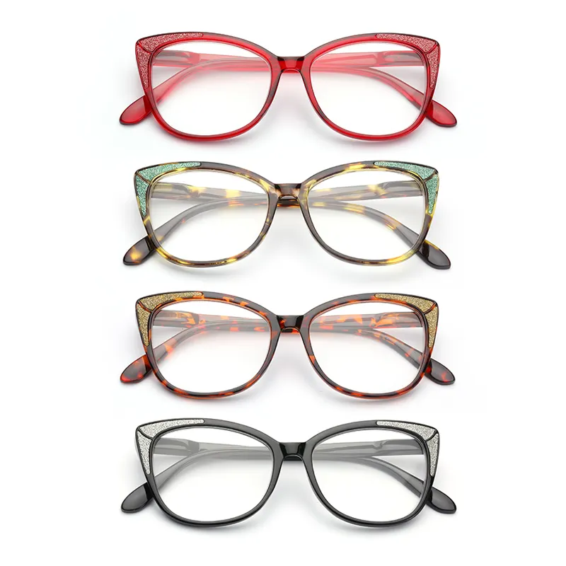 EMMA 2023 Custom Bulk Spring Hinge Frame Readers +1.00~+4.00 Computer Women Reading Glasses