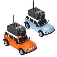 WLtoys 6405 1/64 Mini Voiture RC avec Caméra 2.4G & APP 4x4 Voiture de Drift WiFi FPV Espionne avec Caméra