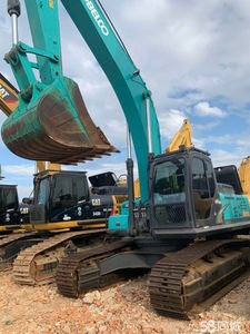 100%, trabajo listo, equipo de construcción cuidadosamente mantenido, excavadora Kobelco usada, Cubo de 1,6 m³, peso operativo de 34 toneladas - Product Image 2