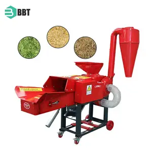 China Hot Sale Automatic Excellent Quality Hay/Grass Chaff Cutter Small Type Silage Forage Crushing Machine