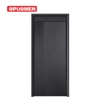 Portes d'entrée modernes en aluminium, populaires, en gros, ignifuges, sur mesure, pour villas, extérieur, sécurité, entrée principale d'appartement