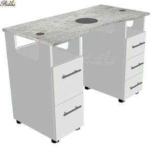 Conception unique équipement pour les ongles Offre Spéciale européen station de manucure en bois <span class=keywords><strong>table</strong></span> technique pour les ongles <span class=keywords><strong>pliante</strong></span> minimaliste - Product Image 4