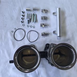 Corps de papillon FAJS NO T5 <span class=keywords><strong>40</strong></span>/42/45/48/50/55DCOE, remplace le <span class=keywords><strong>carburateur</strong></span> <span class=keywords><strong>WEBER</strong></span> <span class=keywords><strong>DCOE</strong></span> et le <span class=keywords><strong>carburateur</strong></span> DELLORTO DHLA, rail de carburant AN6 - Product Image 5