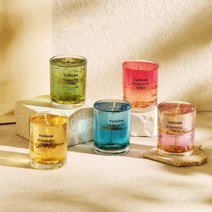 Candele Profumate in Gelatina Colorata, Regalo Creativo per Ragazze, Fragranza Duratura per la Camera da Letto, Candele Trasparenti in Gelatina - Product Image 1