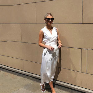 Vestido de Verano Sexy y Elegante para Mujer, Estilo Bodycon con Encaje, Cintura Natural, Ideal para Bodas y Fiestas - Product Image 4