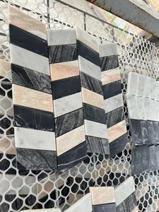 Mosaïque de marbre multicolore - Product Image 3