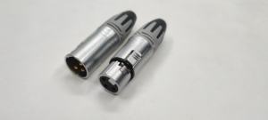 扬声器电缆香蕉插头黄铜XLR 3针公母麦克风电缆pug，带镀铬OFC铜DMX Cannon-<span class=keywords><strong>M</strong></span>音频连接器 - Product Image 4