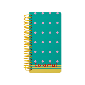 Cuaderno Espiral Multicolor Pastel y Retro con Puntos para Estudiantes y Notas Diarias - Product Image 2