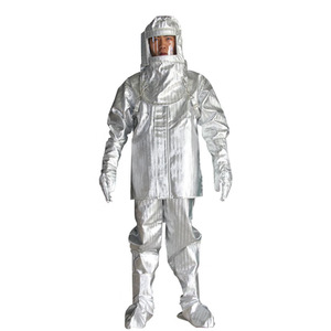 Traje de Protección Contra Incendios y Aislamiento Térmico Zixi, Traje de Dos Piezas Anti-escaldaduras e Ignífugo, Anti-radiación, 1000 Grados - Product Image 1
