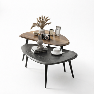 Mesa de Centro Moderna Inteligente de Madera Yijiang S23 con Carga Inalámbrica USB Bluetooth de 15W, Estéreo <span class=keywords><strong>2.0</strong></span>, Control Táctil de 4 Zonas, Mueble para el Hogar - Product Image 1