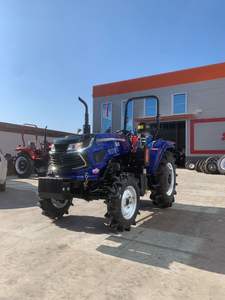 Tracteur agricole multifonctionnel extensible de 40 CV avec démarrage électrique, transmission par engrenages 4x4, moteur et boîte de vitesses fabriqués en Chine - Product Image 2