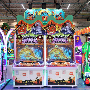 เครื่องเล่นแบบหยอดเหรียญพร้อมเครื่องล็อตเตอรี่สำหรับขายในสวนสนุกวันฮาโลวีนในร่มสุดมหัศจรรย์ - Product Image 5