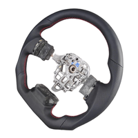 Volant en fibre de carbone forgé avec LED pour Nissan 370z 350z z1 Tiida V3 Gtr R35 Rays Patrol Y62 Y61 Navara Maxima Altima