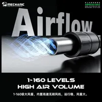 Station de soudage à air chaud MECHANIC Airnova Max 1000W avec débit d'air réglable pour la réparation de cartes mères PCB, outil de soudage