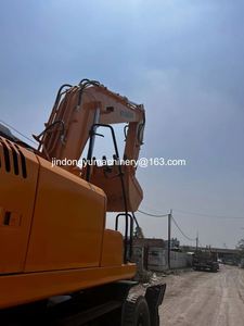 Excavatrice sur pneus Hyundai 210W-7 d'occasion d'origine Corée du Sud, de haute qualité, à vendre - Product Image 6