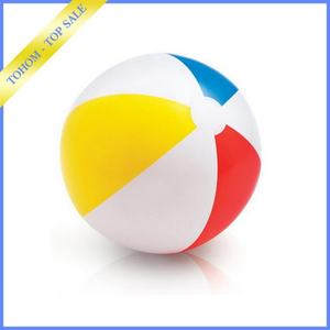 ลูกบอลชายหาด PVC ขายดี คุณภาพสูง ลูกบอลชายหาดเป่าลมสีรุ้ง สำหรับโปรโมชั่น - Product Image 6