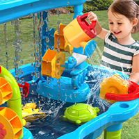 Nouveau jouet de plage pour enfants à la mode jouet de jardin extérieur d'été table de jeu de sable et d'eau, tables d'eau pour enfants, nappe phréatique