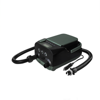 Pompe à air électrique à batterie au lithium-cuivre pour gonflage/dégonflage de tentes, kayaks, bateaux gonflables et véhicules 0-16 PSI toutes saisons