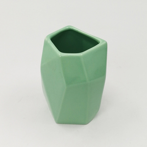 2023 Handmade Chinese Tabletop <strong>Mini</strong> Geometric Ceramic <strong>Vases</strong> - Product Image 2