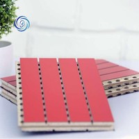 Panneau mural acoustique en bois écologique Heyin Price avec design graphique pour la décoration intérieure insonorisée