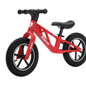 Vélo d'équilibre pour enfants à 2 roues, 12 pouces, style moto, pour 2-3 ans et 4-6 ans, rouge, rose, vert, deux étapes, pour bébés - Product Image 2