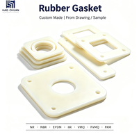 Joint d'étanchéité en caoutchouc silicone sur mesure, découpé avec précision, moulé, à bride, pour composant de scellement de boîtier de valve de pompe industrielle
