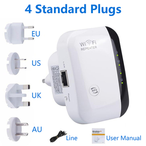 Repetidor WiFi, Amplificador de Señal, 300Mbps, Inalámbrico, 2.4Ghz, Extensor de Red, Intensificador, Dongle WiFi, Amplificador de Rango WiFi LGX-D3 - Product Image 2
