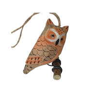 Animaux en bois sculptés à la main, décorations artisanales, figurines d'animaux en bois mignonnes, ornements rustiques pour la table, pour la maison et le bureau