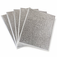 Feuille de coton perlé en film d'aluminium industriel moderne double face, antichoc, isolante thermiquement et anti-humidité pour entrepôt