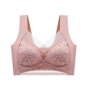 Soutiens-gorge sexy sans coutures pour femmes, <span class=keywords><strong>grande</strong></span> <span class=keywords><strong>taille</strong></span>, en dentelle, sans armatures, push-up, débardeur, sous-vêtements de sport, lingerie - Product Image 5