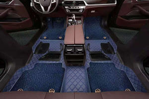Tapis de sol de voiture sur mesure pour <span class=keywords><strong>Aston</strong></span> Martin DBX, style sport, intérieur de luxe, ensemble complet 3 pièces, 10 mm d'épaisseur, toutes saisons - Product Image 5