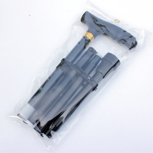 Canne de marche pliable en alliage d'aluminium Cleye avec lumière, canne télescopique réglable pour les personnes âgées, support pour la randonnée - Product Image 3