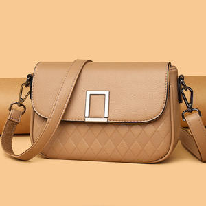 Nouveaux sacs à main de luxe confortables et légers pour femmes avec fermeture à glissière matériau PU étanche 3L + capacité - Product Image 1