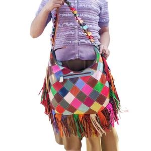 Nouveauté : Sac à bandoulière en cuir véritable pour femme avec chaînes, sangle simple, fermeture éclair, style tendance, dropshipping toutes saisons - Product Image 2