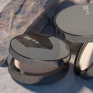 ตลับแป้งพลาสติกดีไซน์ใหม่ หรูหรา ขนาดกะทัดรัด พร้อมกระจก - Product Image 5