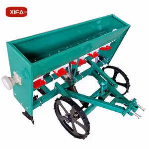 The new multi-functional wheat seeder small plots use 4 to 8 rows wheat soybean pea seeder efficient and convenient