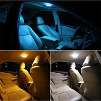 Lampe de lecture intérieure de voiture, lampe LED magnétique rechargeable par USB, lampe de nuit pour toit de voiture, lampe de plafond de voiture, accessoires de voiture