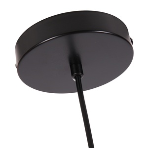 Luminaire suspendu simple de style minimaliste avec <span class=keywords><strong>abat</strong></span>-<span class=keywords><strong>jour</strong></span> en verre artistique E27, adapté à l'éclairage de cuisine, de bar et de café - Product Image 4